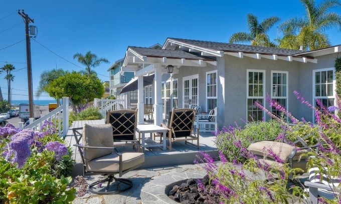 Carlsbad House | Walk to Beach | AC | Firepit | Grill
