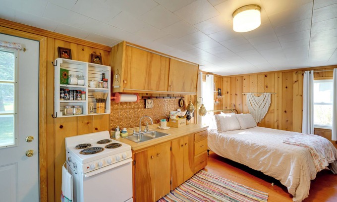 Port Austin Apartment | Walk to Beach Access! Chic Port Austin Studio