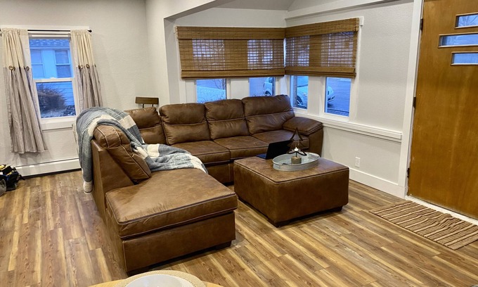 Laramie Cottage | Walk to campus! Fully remodeled Historic Railroad House sleeps 7