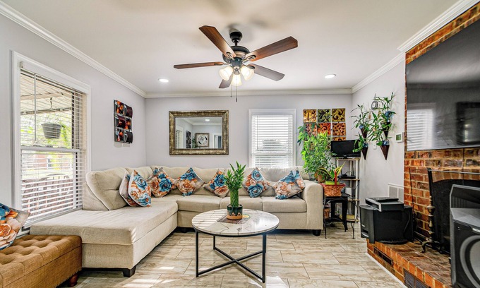 Burlington House | Walk to Historic Dtwn Burlington: Home w/Yard