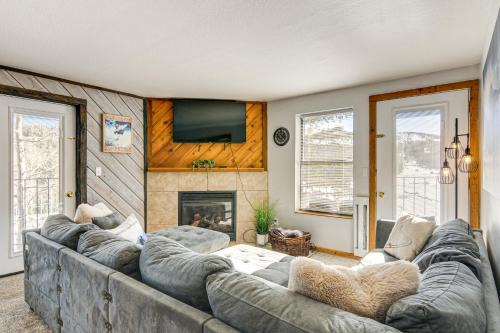 Brian Head Apartment | Walk to Lifts Brian Head Condo with Ski Locker!