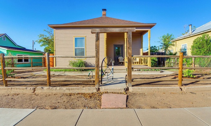 Collins House | Walkable Location, Fenced Yard: Wickenburg Home!