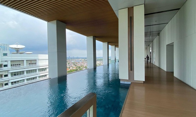 Pinang Apartment | Warm And Well Designed 1Br At The Smith Alam Sutera Apartment