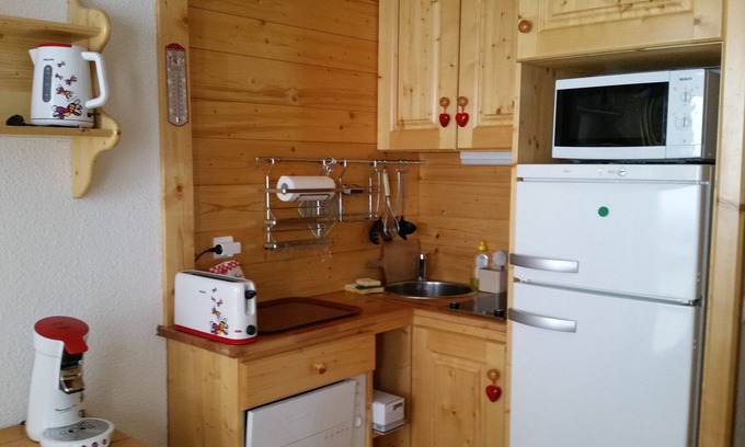 Val-Thorens Apartment | WARM APPT 4 PEOPLE SKIING VAL THORENS