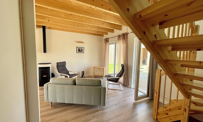 Plouzane House | Warm wooden house just waiting for you