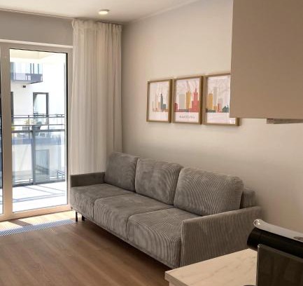 Praga Apartment | Warsaw Okrzei Apartment - City Center via pedestrian bridge