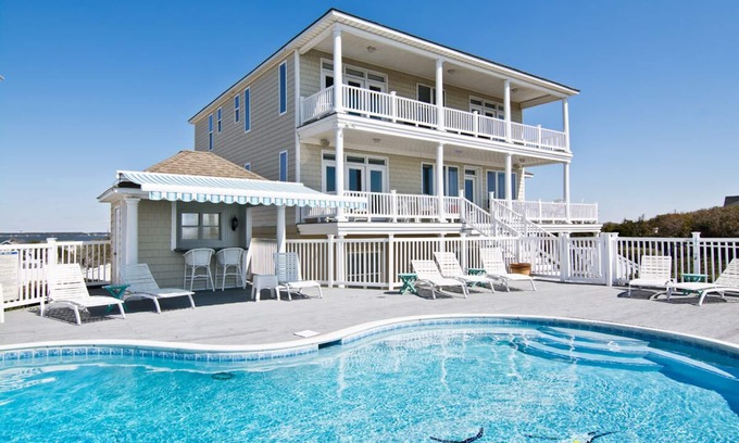 Salter Path House | Water's Edge, Oceanfront House in Salter Path, NC!