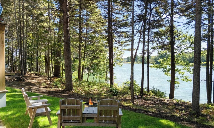 Saint George Cabin | Waterfront Cottage in Maine | Seegar Camp, 2BR