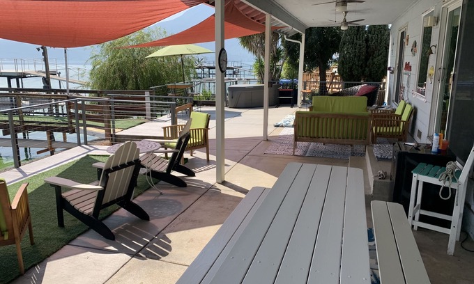 Clearlake House | Waterfront home with dock Great Bass Fishing!