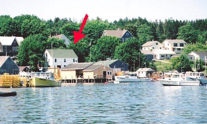 Friendship House | Waterfront House with Harbor View and Authentic Maine Atmosphere