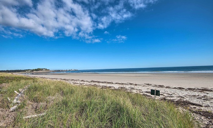 Kennebunk House | Waterfront Kennebunk Retreat on Private Beach
