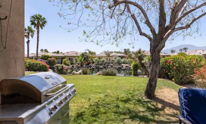 Indio Apartment | Waterfront Mins from Coachella Games, FirePit, Grill