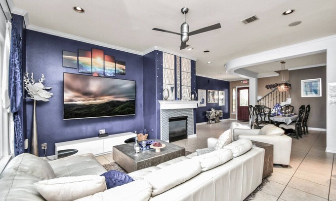 El Lago Villa | Waterfront NASA: Heated Pool & Ultimate Game Room
