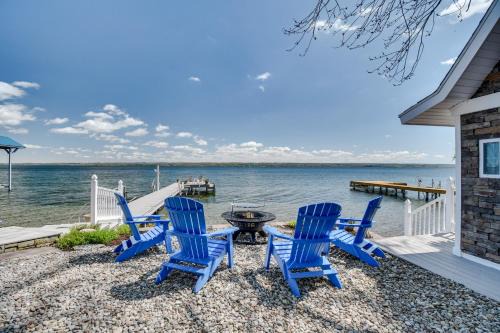 Romulus House | Waterfront Romulus Getaway with Private Dock!
