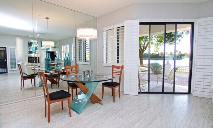 McCormick Ranch Condo | Waterfront Views, Office, Main Floor, Walkable, Pet Friendly, Family Friendly
