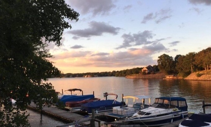 Steele Creek Cabin | Waterview Studio Cabin with Private Porch #28 at Long Cove Resort by RedAwning