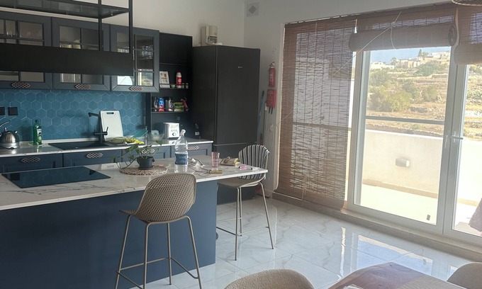 Iklin Apartment | Welcoming private room and bathroom in charming L-Iklin