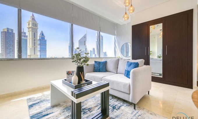 Bur Dubai Apartment | Welcoming Studio at Sky Gardens DIFC By Deluxe Holiday Homes