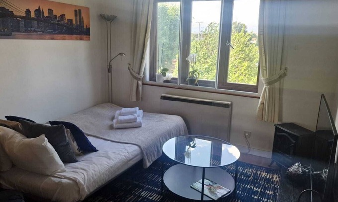 North Acton Apartment | West-London minimalism with parking on premises