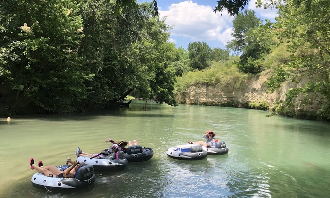 Prairie Lea House | Where good times and the river meet! Kayaks, Tubes, Hammocks INCLUDED!