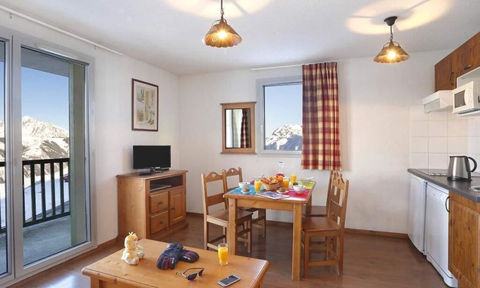 Germ Apartment | Wifi, 50m from shops, fitness, swimming pool, sauna, parking, ski locker, 32m², Peyragudes