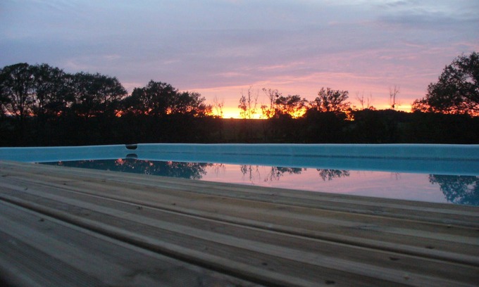 Adriers Cottage | Wisdom Gites - Meadow View holiday cottage with pool, garden and free WiFi,