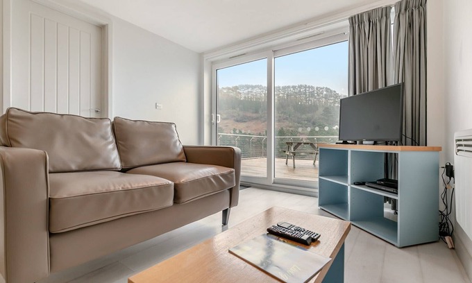 Millendreath Apartment | With views of the sea, these properties are perfect for bringing your four legged companion.