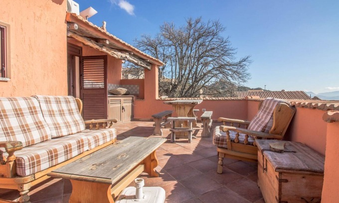 Padru Apartment | Wonderful independent apartment of 120 sqm on two levels (internal stairs), perfect for 4 people.The accommodation boasts a large terrace with views of the mountains and surrounding area.The apartment consists of two bedrooms, a living room with a kitche