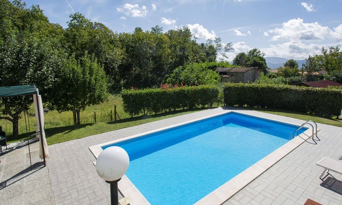 Villa Collemandina Villa | Wonderful private villa for 7 people with WIFI, private pool, TV, patio and pets allowed