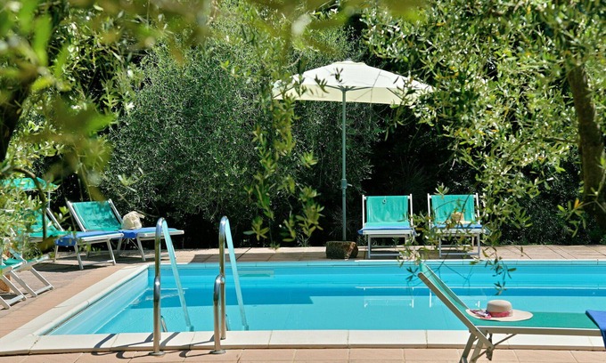 Montelopio Villa | Wonderful private villa for 8 guests with A/C, private pool, WIFI, TV, patio and panoramic view