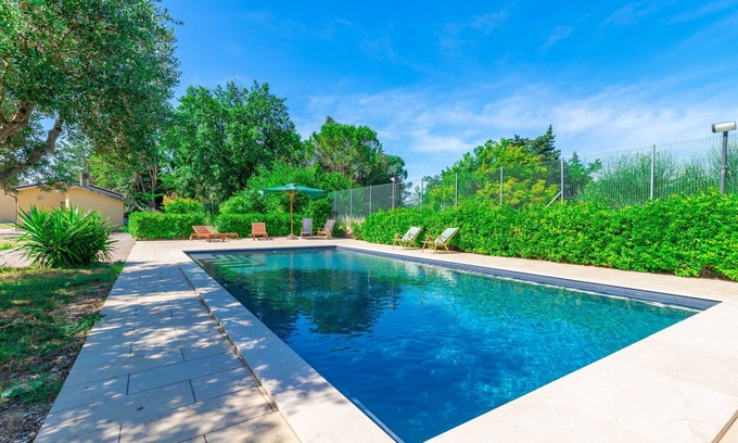 Urbisaglia House | Wonderful private villa for 7 guests with private pool, WIFI, TV, patio and panoramic view