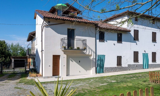 Pontestura House | Wonderful villa for 2 guests with WIFI, A/C, TV and terrace