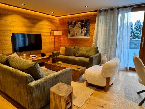 Les Houches Apartment | Woodpecker Appartement au coeur du village