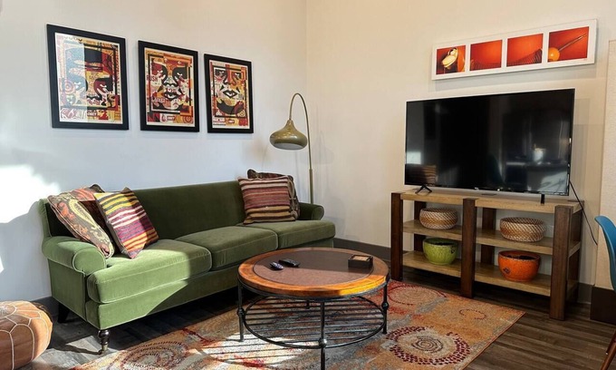 Downtown Rochester Apartment | Worldly Designed Spacious One-Bedroom Unit in Rochester's East End