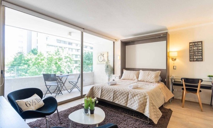 Apoquindo Apartment | Wynwood Studio - Pool, Gym, Mall & Wifi