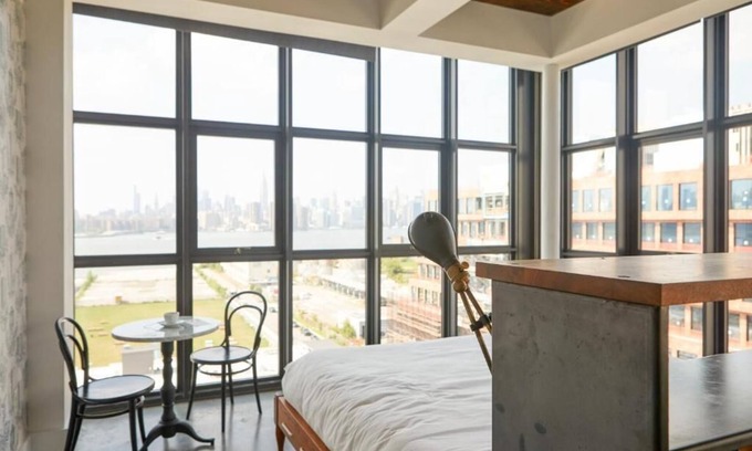 Williamsburg Hotel | Wythe Hotel l North 8th Loft l Skyline Loft in Iconic Williamsburg