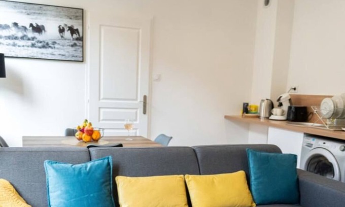 Centre ville - Urbanistes Apartment | Yellow T2 Cosy Hyper Centre