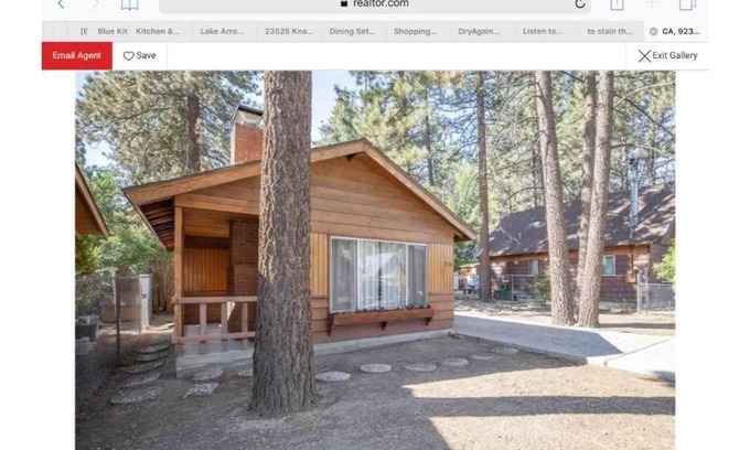 Big Bear City Cabin | Your Basecamp for Adventure - with a Mountain View