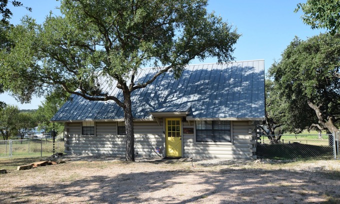 Burnet Cabin | Your Lakefront Escape-The Yellow Door Cabin!