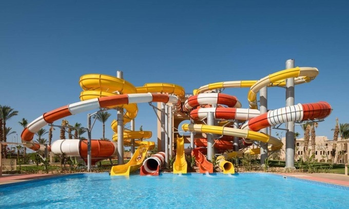 Sharm El Sheikh Resort | Your Relaxation & Adventure Hub: Waterpark, Theater Show & Private Beach Access