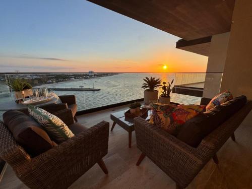 Puerto Yucalpeten Apartment | Yucalpeten Marina Coastal Elysium, breathtaking 2BR deluxe condo, stunning view