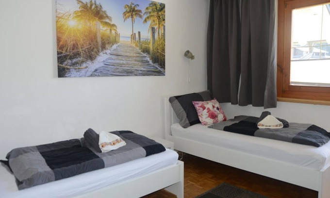 Unterburg am Klopeiner See Bed & Breakfast | Zweibettzimmer 6 - Pension Eule