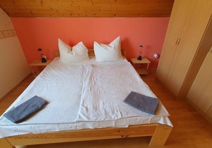 Holiday apartment with children's playground and balcony