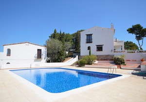 Holiday rental semidetached with swimming pool in Begur, Sa Tuna