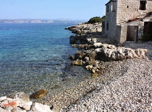 Terrace Sea Donja Kruščica Krušica Šolta | Cove Donja Krusica (Donje selo)