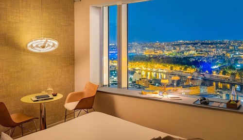 Executive Room, 1 King Bed (Paris and Seine seen from above)