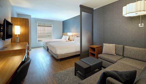 Room, 2 Queen Beds, Accessible, Bathtub