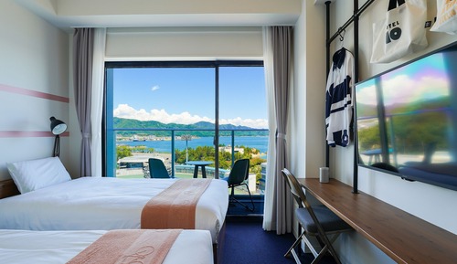 Standard Twin Room, Balcony, Ocean View