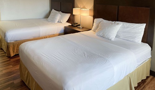 Standard Room, 2 Queen Beds, Smoking, Refrigerator & Microwave