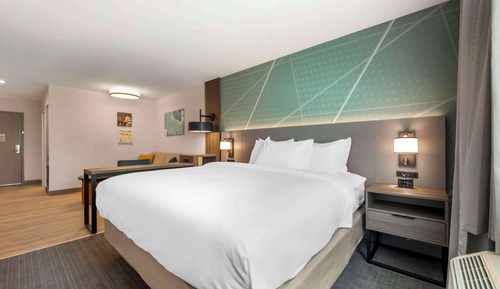 Suite, 1 King Bed with Sofa bed, Non Smoking